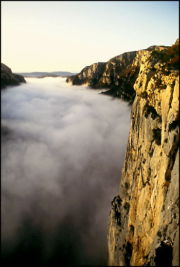 The Verdon Gorges cliffs, France