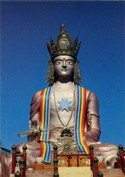 highest sitting Buddha of the western world, Mandarom (Castellane), France